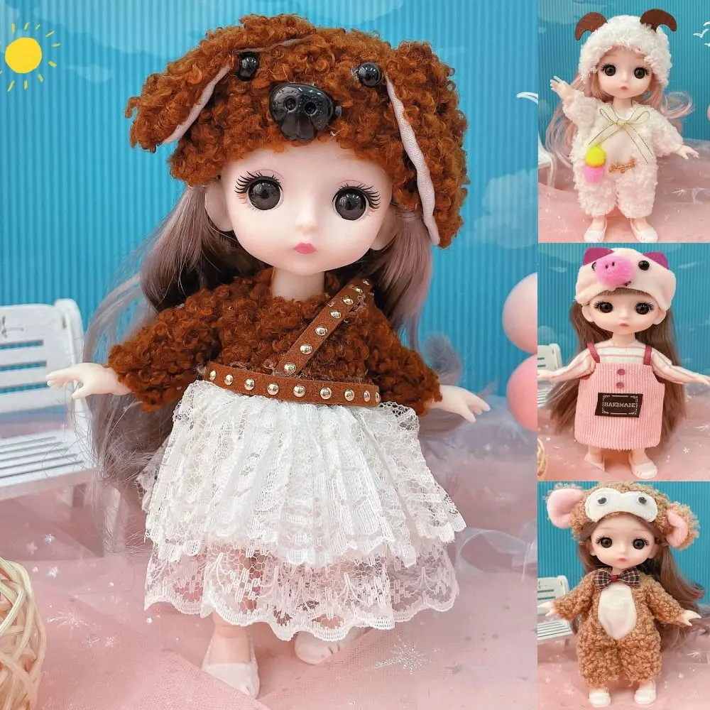 New Fashion Doll Clothes Multistyles High-end Dress Up Children DIY Clothes 16~17cm Doll