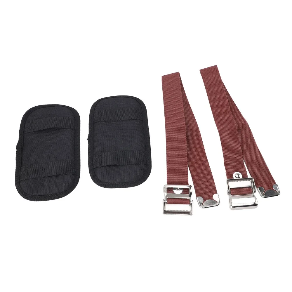 

2Pcs Nylon Material Stilts Strap Replaceable Pad Strap Set Drywall Stilts Pad Wear Resistant Adjustable Design Stilts Accessory