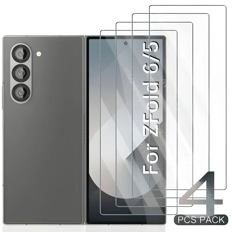 

Закаленное стекло Fold6 для Samsung Galaxy Z Fold 6 5 ZFold6 zFold5 защита для экрана передняя внешняя защитная пленка Fold5 против царапин