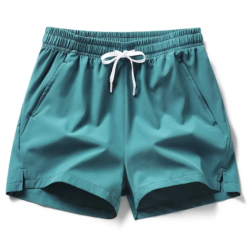 

Summer Mens Sports Sweatpants casual Shorts Pockets Basic Solid Color Lightweight Pants Jogging Beach Shorts Men