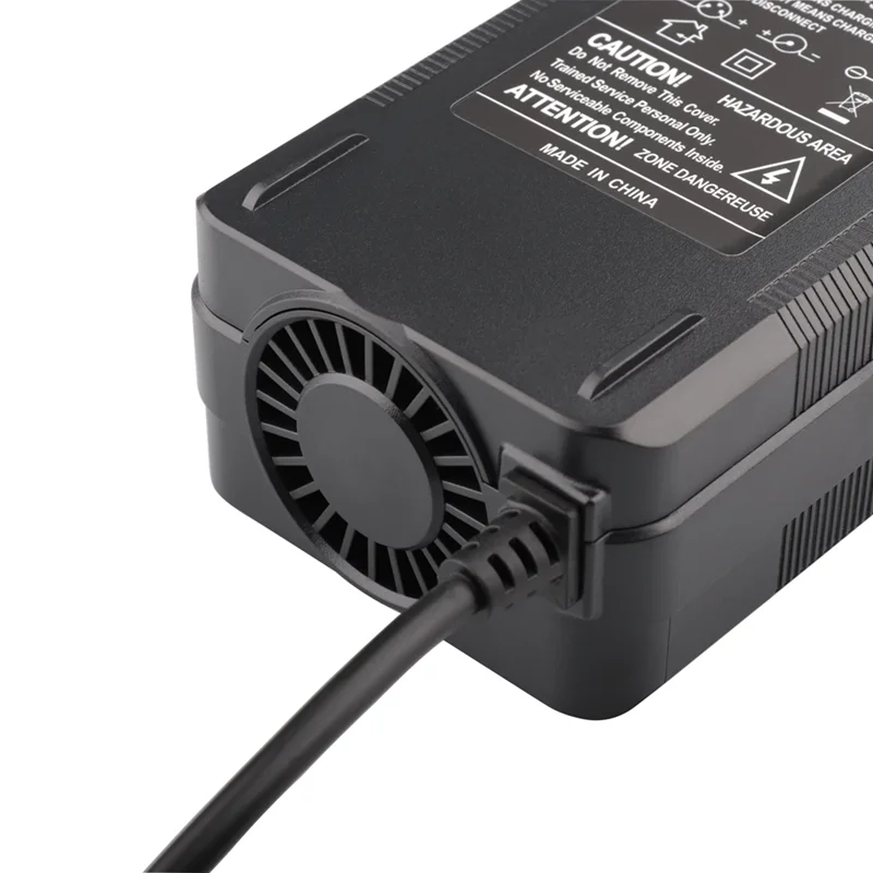 54.6V 3A Rapid Charging Lithium Battery Charger For 13Series 48V Li-ion Charger High Quality With Fan Strong Heat Dissipation