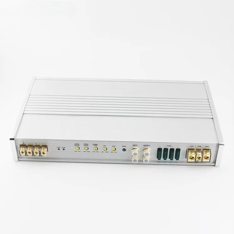 RMS Power 1500W@ 1Ω/ 800W@ 2Ω/600W@ 4Ω Factory 12V 1 Channel  DJ Power Mono aluminum Car Audio power Amplifier Class D Design