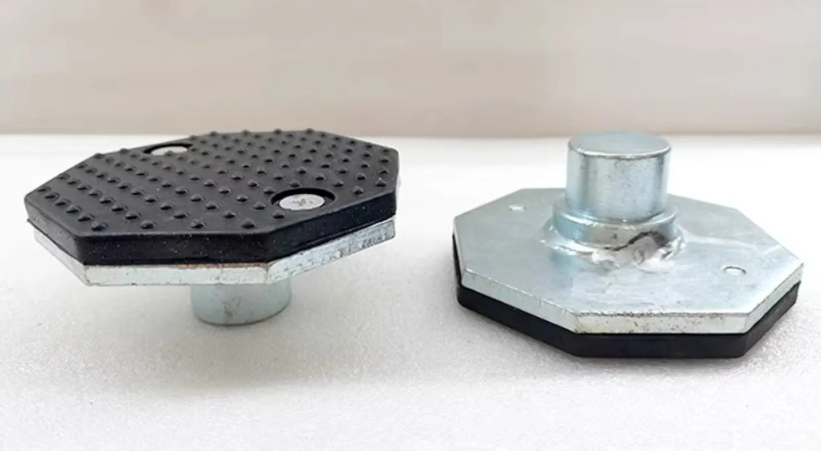 4PCS/set Car Lift Rubber tray Octagonal tray Heightening Feet Plus High Leg Pads Shaft Diameter 35mm