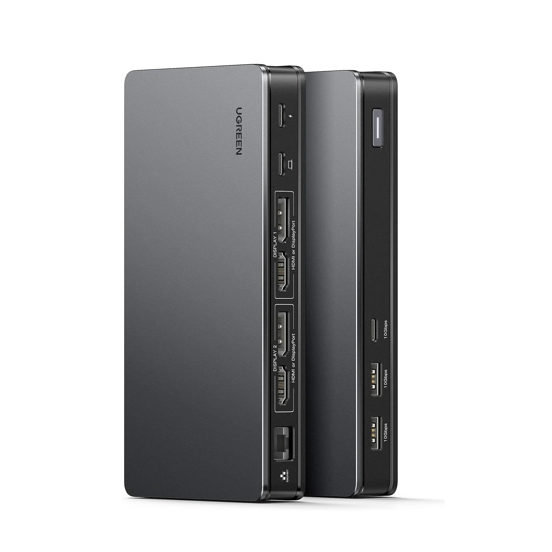 

UGREEN Revodok Pro 209 USB C Docking Station, DisplayLink 9-in-1 Dual 4K60hz Monitor Dock for Macbook