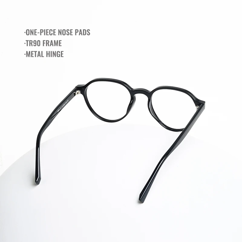 Toketorism Round Prescription Glasses Women's Optical Eyeglasses Custom Men's Multifocal Eyewear