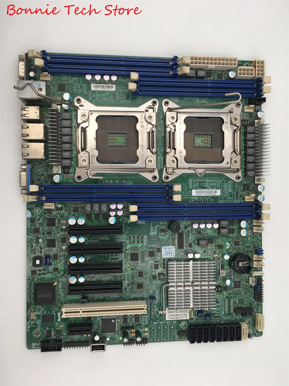 Imagem -02 - Placa-mãe para Supermicro X9drl-if Lga2011 E52600 v1 v2 Ddr3