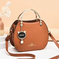 Nuova borsa a conchiglia stile ragazza moda coreana borsa a tracolla gatto stile straniero borsa a tracolla da donna borsa di lusso nobile per le signore