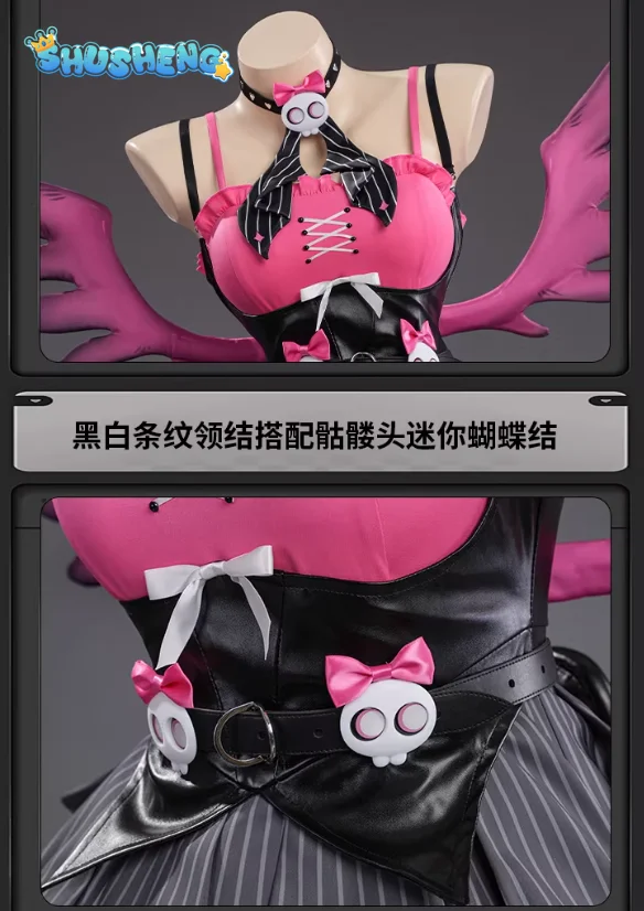 Disfraz de Cosplay de Aria del Juego Zenless Zone Zero, Nuevo Vestido Lolita de Aria, Accesorios, Peluca, Uniforme de Carnaval de Halloween para Niñas