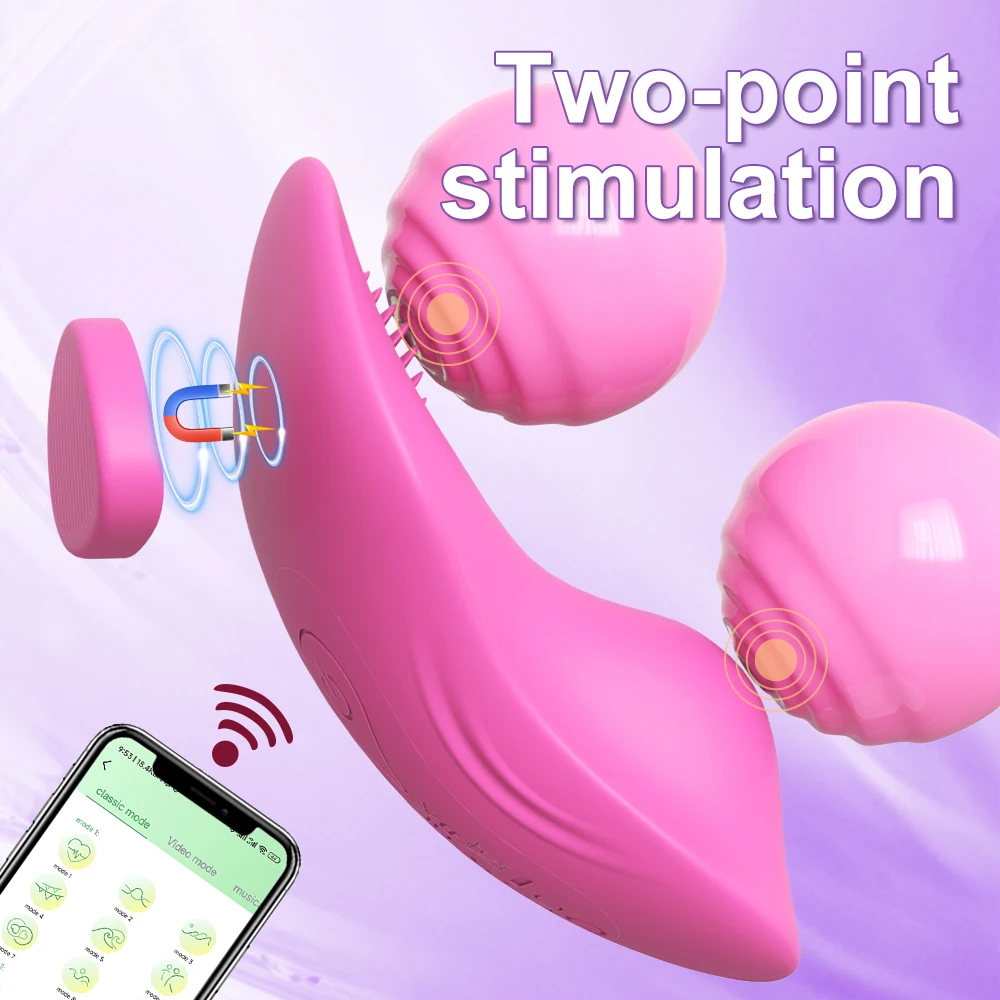 Appgesteuerter Tragbarer Klitorisvibrator Für Damen Diskret_voghion.com