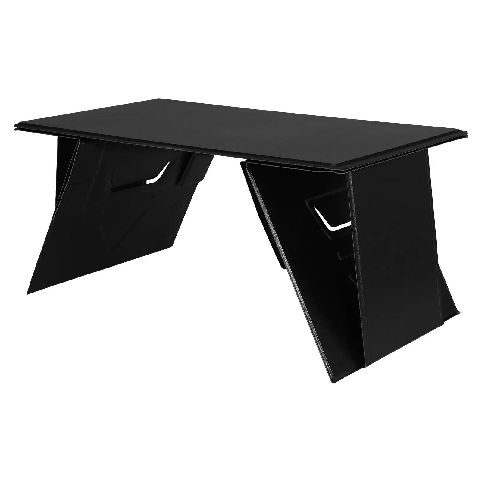 Foldable Laptop Stand PU Adjustable Notebook Holder Portable Desk Risers for Home Office Travel Laptop Holder