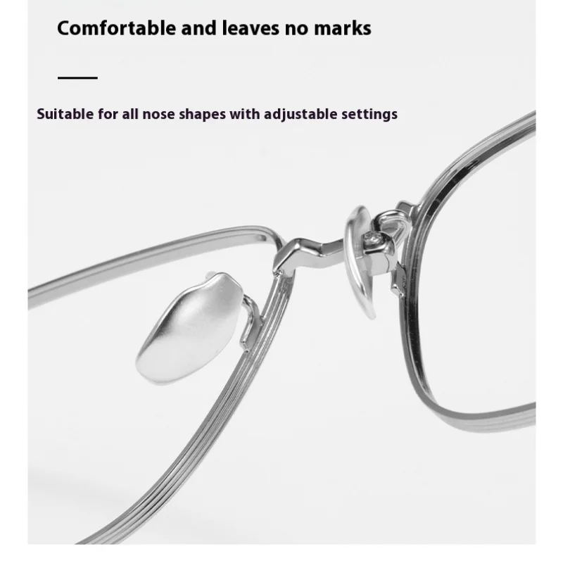 Rectangular Prescription Multifocal Customized Glasses Optical Formula Myopia Reading Presbyopia Men's Titanium Hyperopia Eyewea