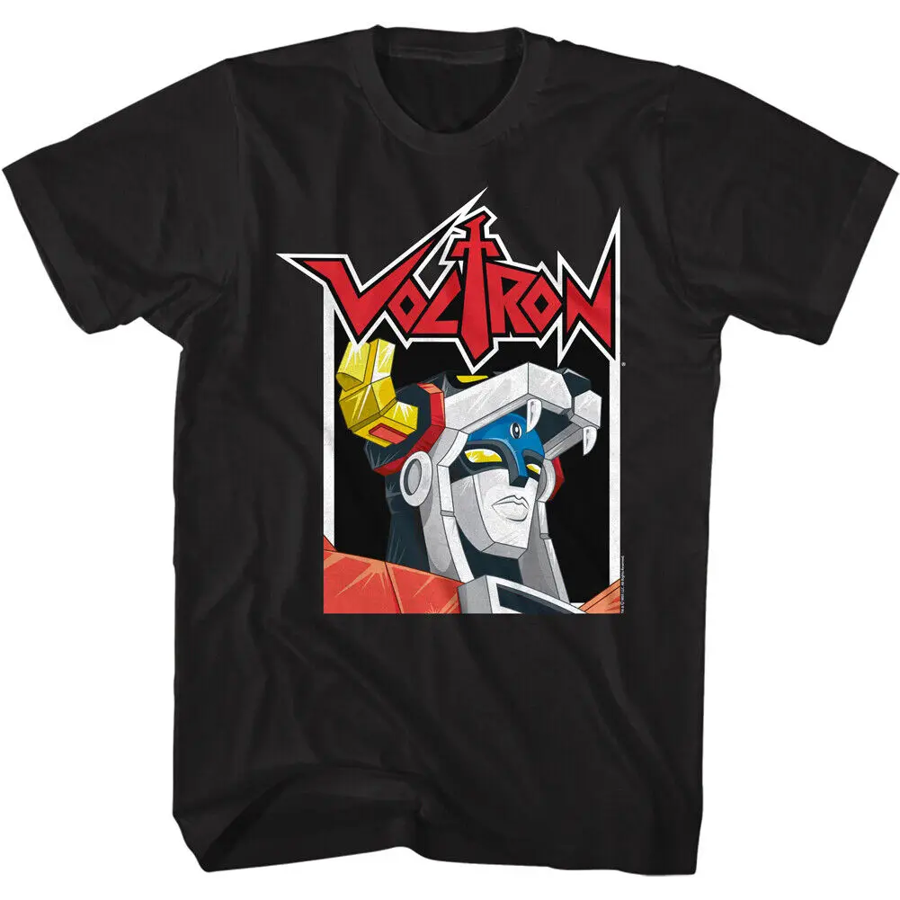 Voltron Lion Force Kopf Männer T-Shirt Golion Team Roboter Verteidiger des Universums