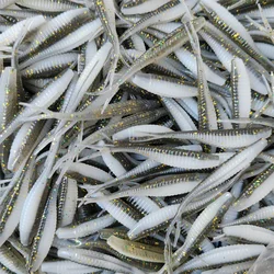 MUKUN 10PCS Fishing Soft Lures Plastic Baits 5cm/6cm/7cm Lifelike Forked Paddle Tail Fishing Swimbaits for Freshwater Tackle