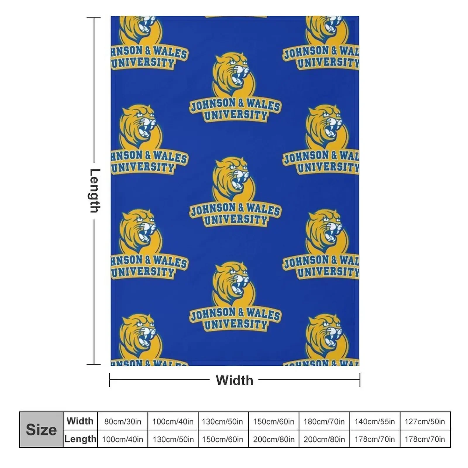 JWU Wild Cats Throw Blanket Luxury Designer Luxury St Blankets For Baby manga Blankets