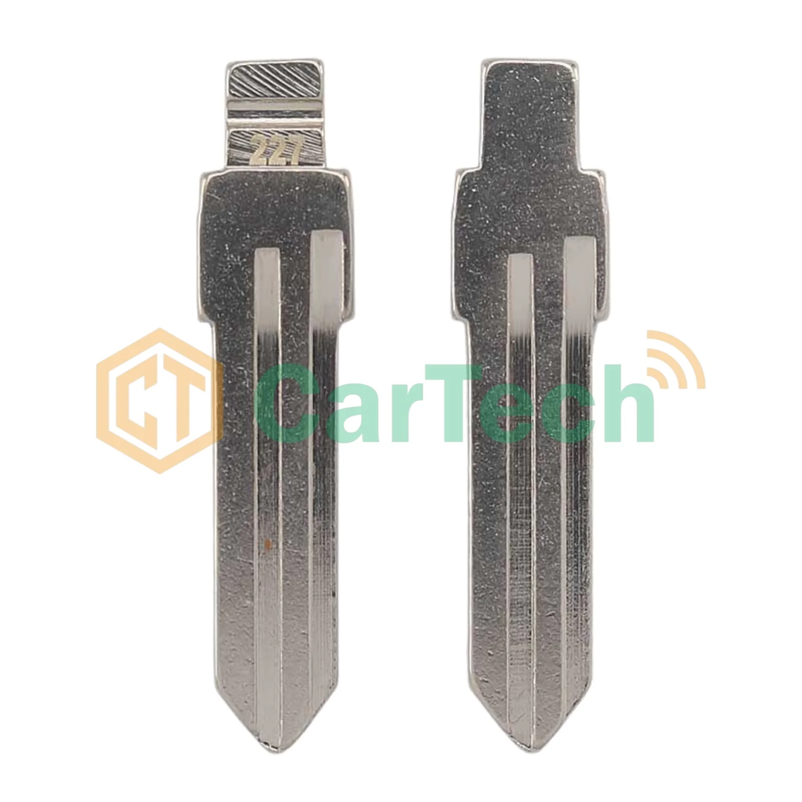 Cartech 227# Uncut Flip Blank Key Blade for KEYDIY KD XHORSE VVDI Universal Remote Fit Lada - view 4