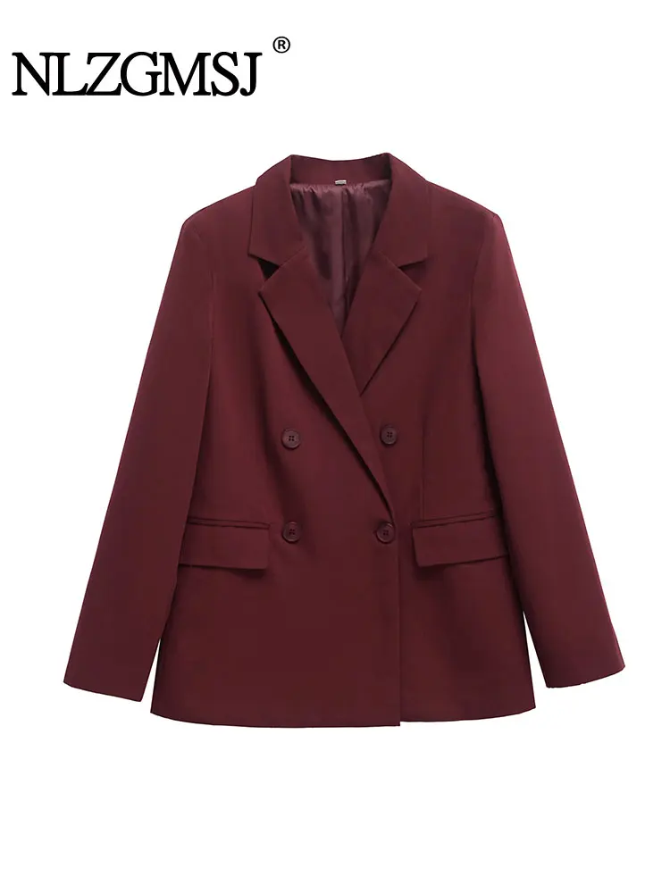 

2025 Women's Blazer Spring Coat Outerwears Streetwear Long Sleeve Blazer Woman Clothing New in Jackets