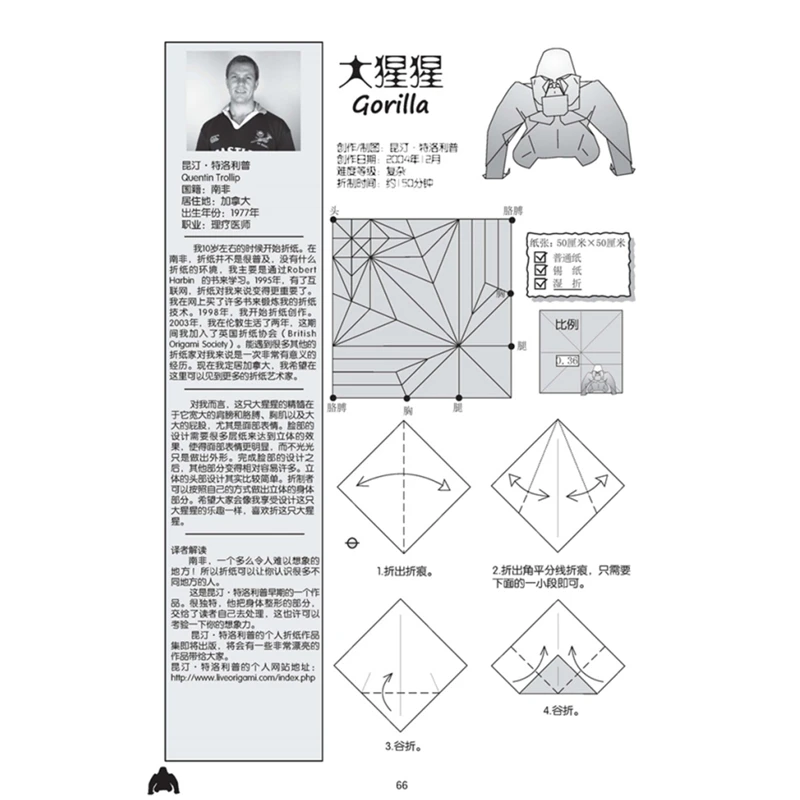 Decoupage Paper Folding Technique Tutorial Book Paper Craft DIY Making Teaching Material High Difficulty Origami Collection Book