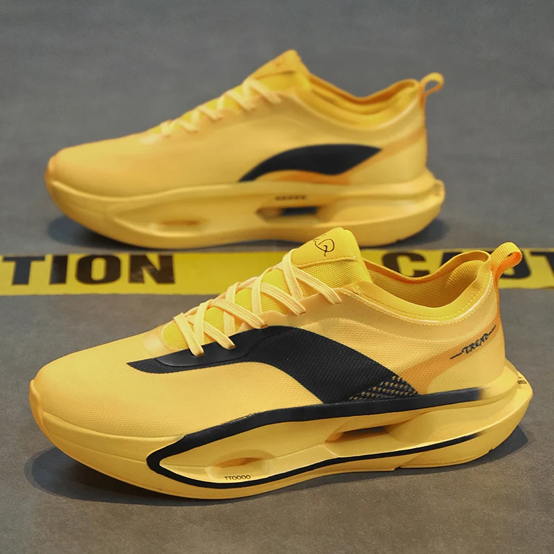 

Men's Shoes Breathable All-match Mesh Shoes Casual Sports Trendy Shoes Men's All-match Wear-resistant Running Shoes for Men