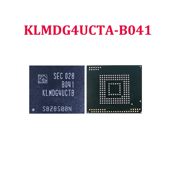 

1 шт., новинка, Φ KLMDG4UCTA B041 BGA153 128 ГБ 5,1 для EMMC Nand Flash IC чипсета