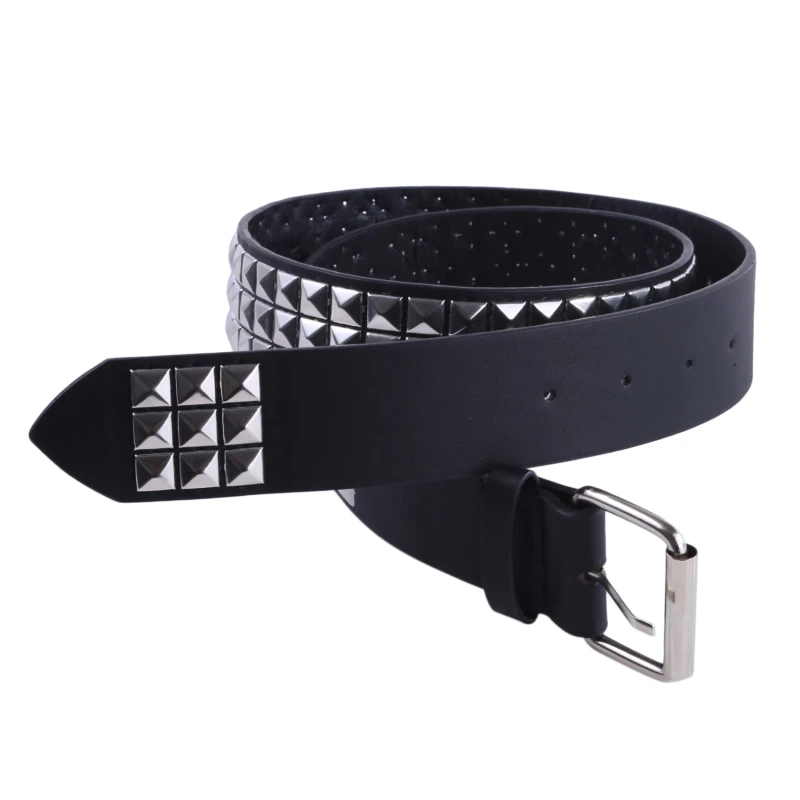 Ceinture à rivets en perles carrées pour hommes et femmes, sangles en Dakota ide en métal, quincaillerie punk rock, designer de jeans, 600 ceintures audibelts, luxe, nouveau, 2023