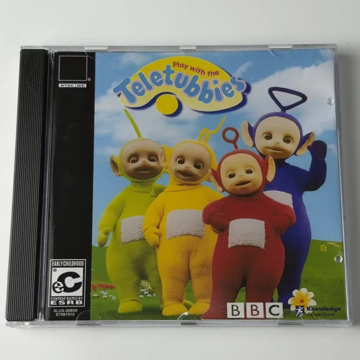 Disco de reproducción de alta calidad para Sony PS1: Juega con los Teletubbies (Versión con vibración de EE. UU., sin manual)