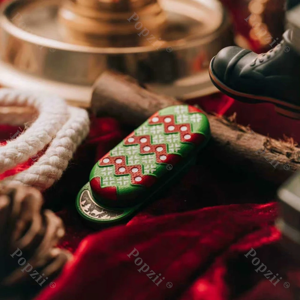 ألعاب معدنية Dz TOP B G10 عيد الميلاد طبعة محدودة الميكانيكية الكبار لعبة لتخفيف الضغط الضغط EDC أفضل ألعاب متململة