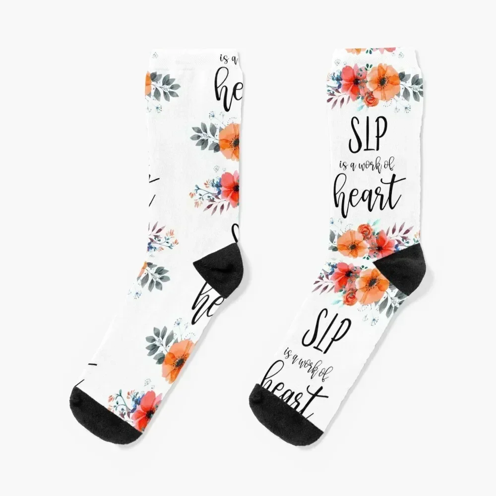 

SLP is a Work Of Heart Socks Thermal man winter professional running shoes christmas gift Man Socks Women's