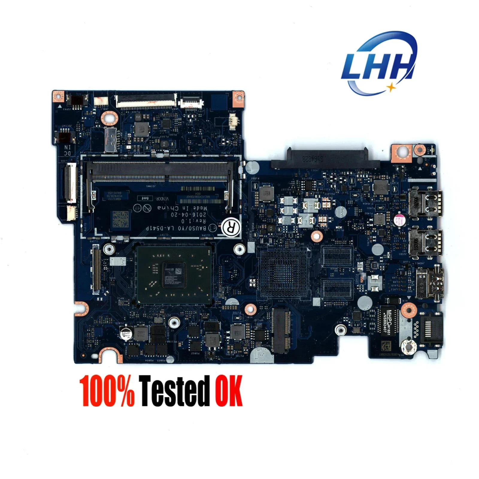 For Lenovo IdeaPad Yoga 500-14ACZ 510-14AST  Mainboard CPU A9-9410 LA-D541P Laptop Motherboard