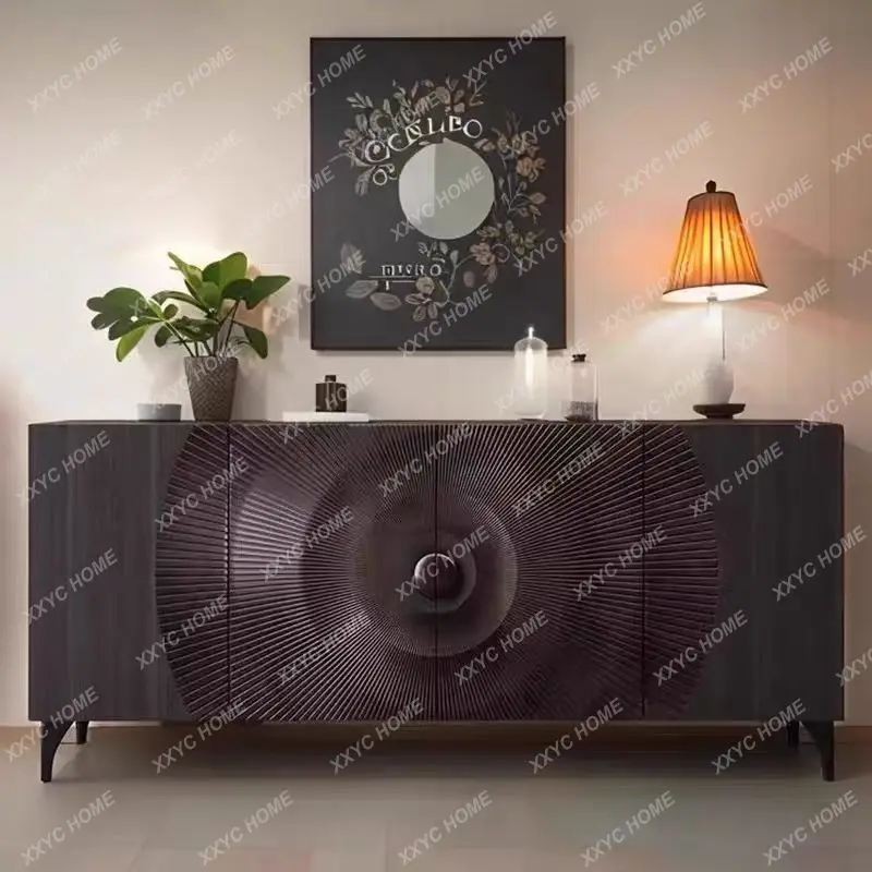 

Приставной шкаф из массива дерева для столовой, высококачественный шкаф для прихожей виллы