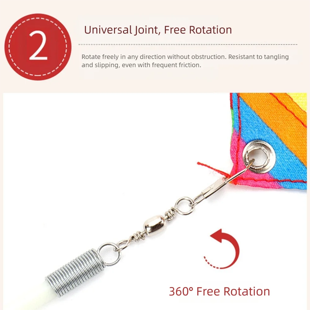 

High Quality 4 Meters Artistic Gymnastics Ribbon Colorful with Rod Ballet Streamer Rainbow Stick Dance Performance Prop