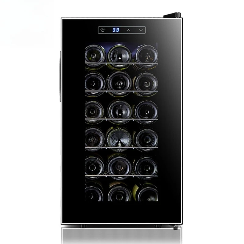 

28 бутылок электронного винного шкафа с постоянной температурой, бытовой небольшой холодильный напиток для красного вина
