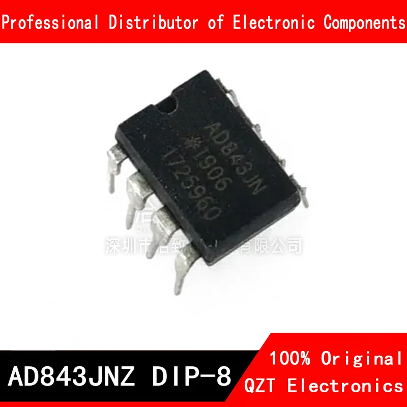 10pcs/lot AD843JNZ DIP AD843 AD843J AD843JN DIP-8 new original In Stock