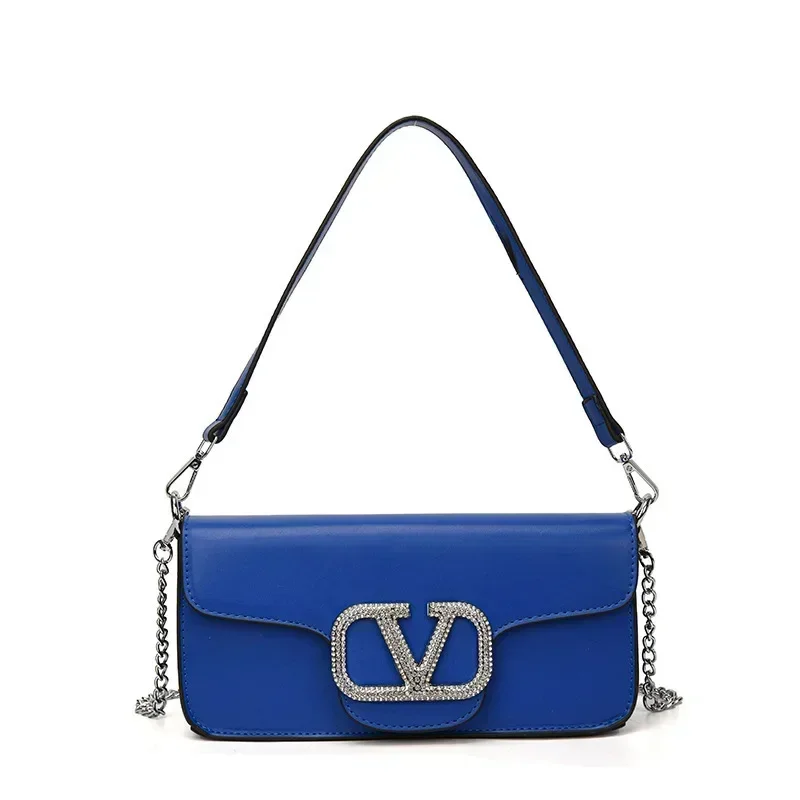 

2025 Luxury Vintage Box Bag for Women - Designer Shoulder Purse & Crossbody Bag with Gold Chain, Detachable Strap