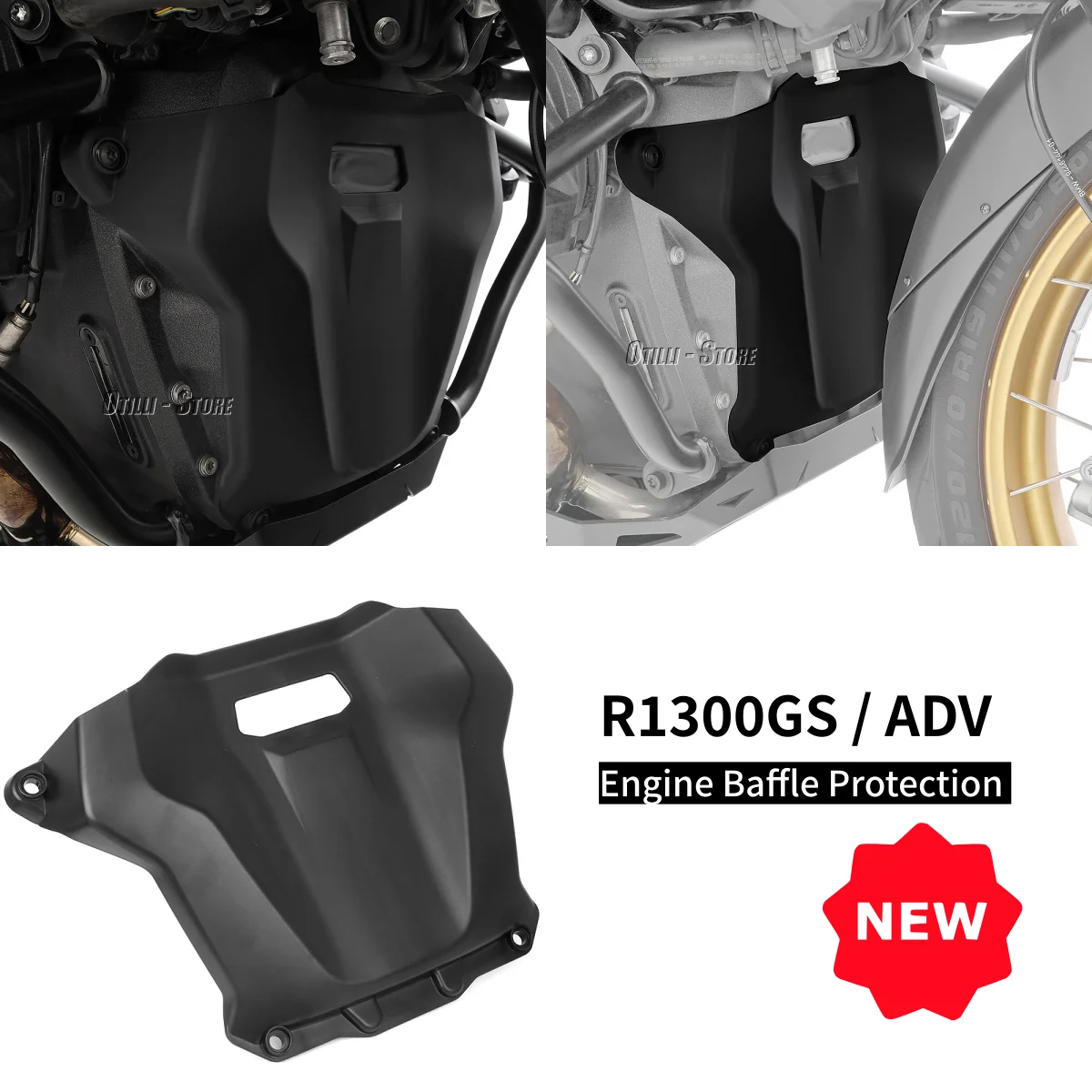 

Motorcycle Front Engine Baffle Protection Housing Guard Cover Protector For BMW R 1300 GS Adventure R1300GS ADV GS1300 R1300GSA
