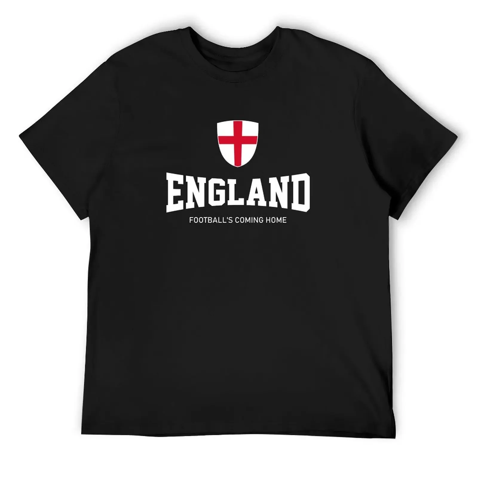 

ENGLAND LOGO, FOOTBALLS COMING HOME BY SUBGIRL T-Shirt plus size clothes Blouse T-shirts for men cotton