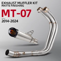 S PROJECT S1 Exhaust for YAMAHA MT07 XSR700 FZ07 Full exhaust system 2014-2024