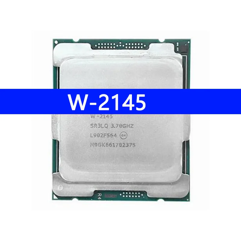 Processador CPU W2145 para Placa Mãe C422, W2145, 14nm, 8 Núcleos, 16 Threads, 3,7 GHz, 11MB, 140W, LGA2066