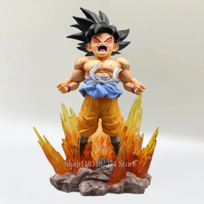 

20cm Anime Ssj4 Goku Figure fury figurine Dragon Ball Z Toys Goku Action Figure Dbz Statue gk PVC Collectible Doll gift