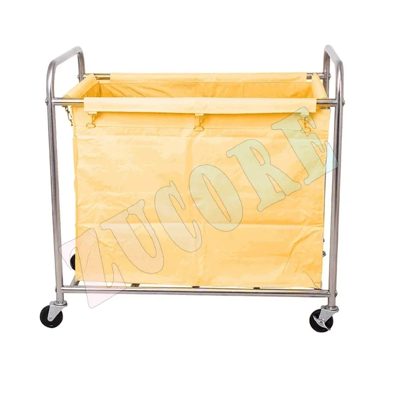 リネントロリー ホテル客室サービストロリー ステンレストロリー ランドリー ドライクリーナー