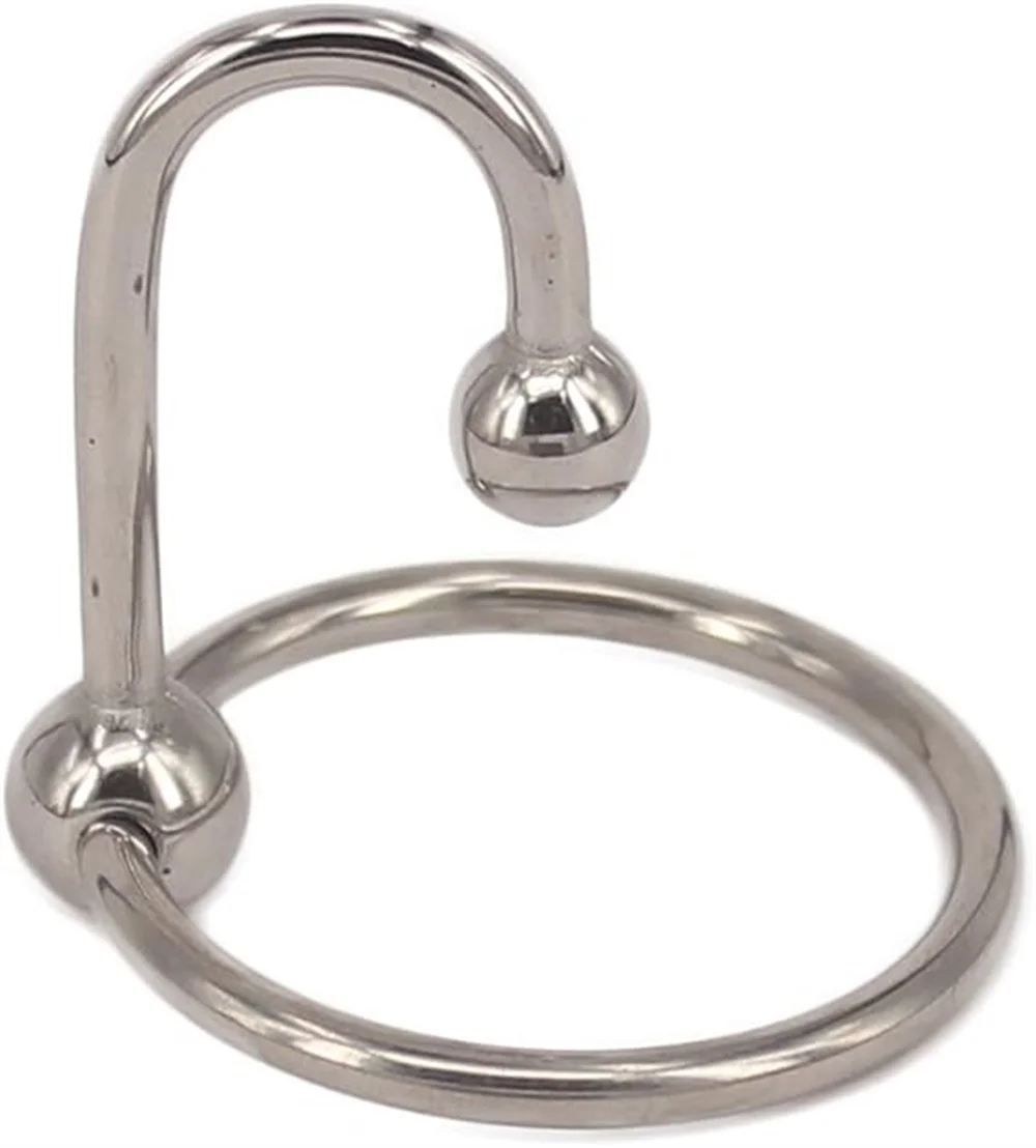 Stainless Cock Rings with Urethral Sounds Ball Penis Head Ring Love Increase Orgasm Urethra Sex Toys For Men Sexy Shop Products