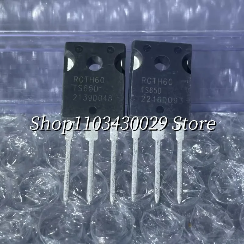 10PCS New and Original RGTH60TS65D RGTH60TS65 TO-247 60A 650V IGBT Transistor