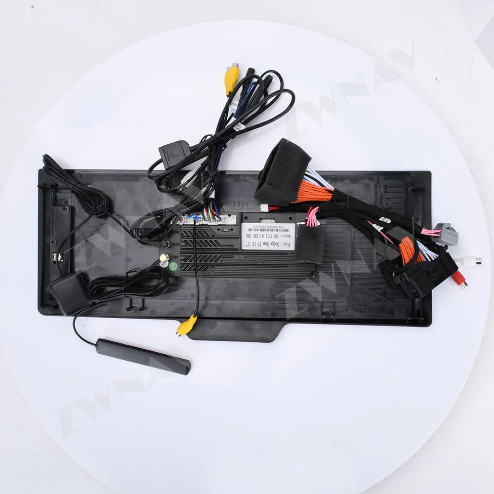 17 ''أندرويد 13 لدودج رام 2013-2018 ، كوالكوم ، شاشة ترفيهية مساعد الطيار مشغل وسائط متعددة لاسلكي Carplay CarRadio