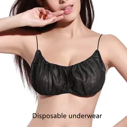 Disposable Bra Ladies Non Woven Bra Beauty Salon Sweat Sauna Business Travel Hotel Sterile Lingerie Bra