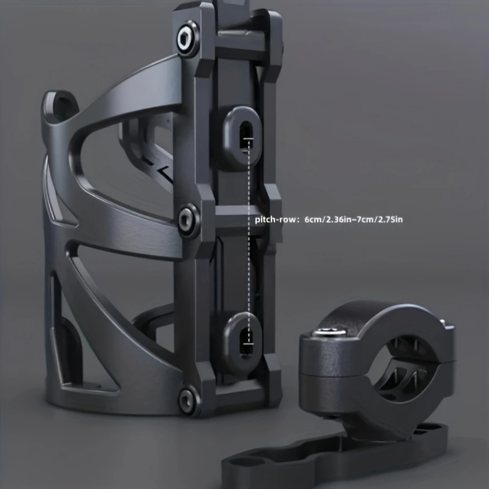 Durable Motorcycle Water Bottle Holder Mount - Universal Fit, Vibration - Resistant