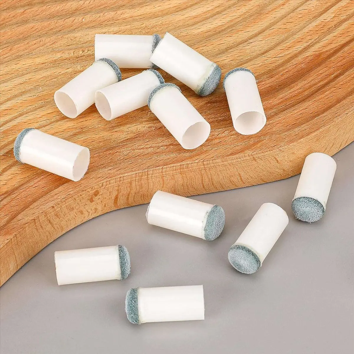 40 Pack Billiard Pool Cue Tips, Slip on Pool Cue Repair Tips Kit 12/13mm Billiard Pool Cue Stick Tips Screw on Tips-A49I view 5