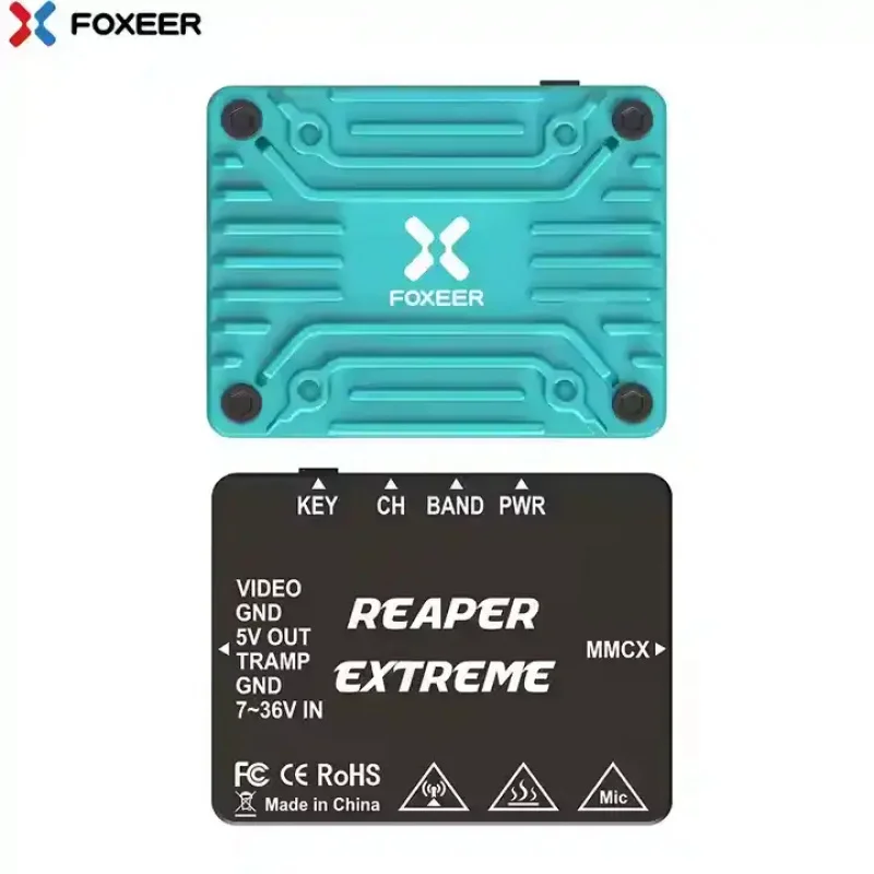 Foxeer 5.8G Reaper Extreme 2.5W 40CH VTX Video image for Racing rc fpv drone Transmitter