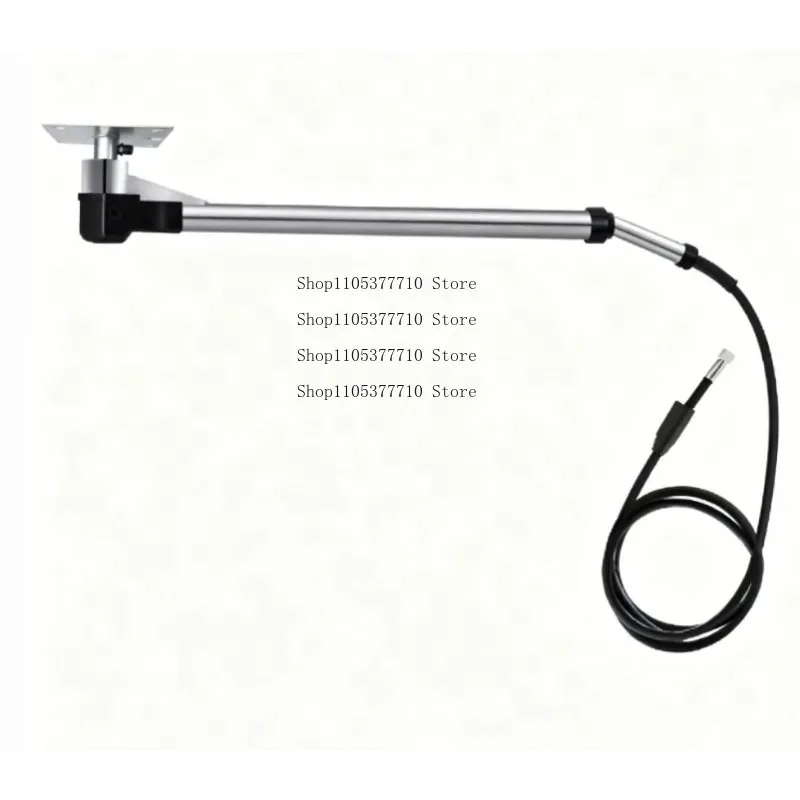 360 Degree Rotating Car Wash Swing Arm 5m Stainless Steel High Pressure Water Gun For Garage Auto Cleaning