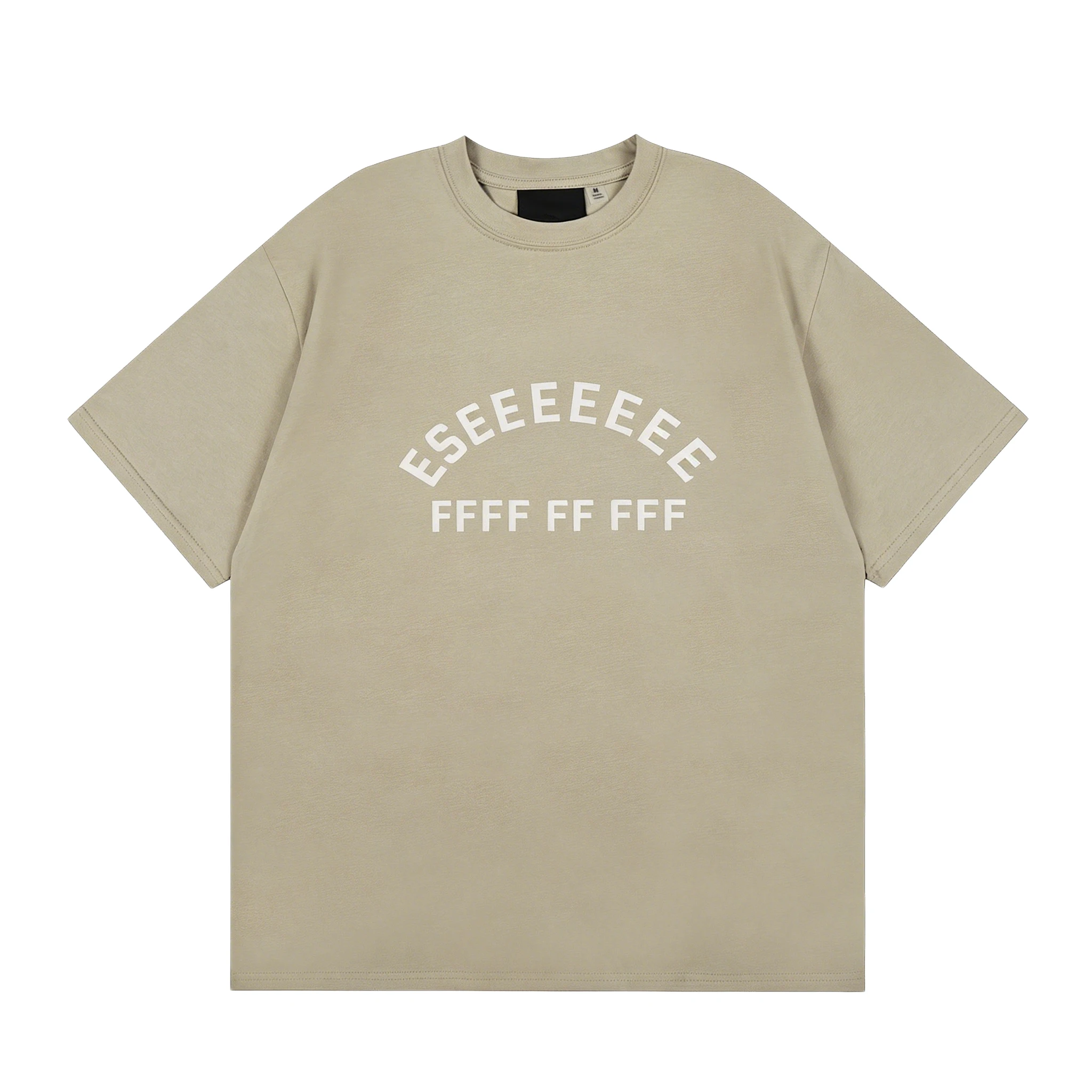 

Men's luxury T-shirt and shorts set 25FW printed letter short-sleeved and cotton wide short-sleeved - Designer couple collection