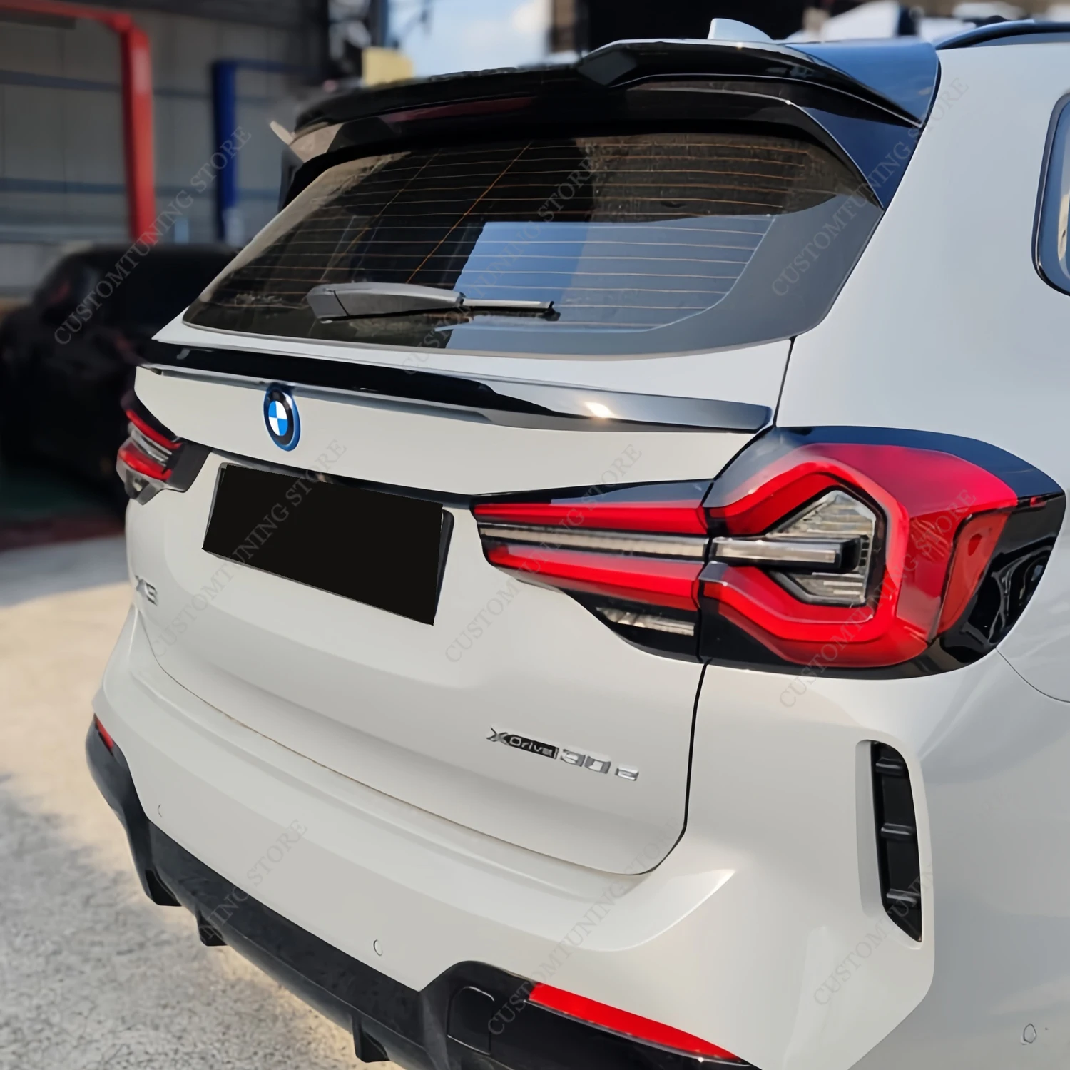 

Gloos Black MP Style Rear Trunk Middle Boot Spoiler For Bmw X3 G01 iX3 G08 X3M F97 30i 30d M40i 2017-2023 Bodykits Tuning