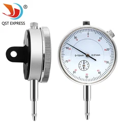 Dial Indicator Gauge 0-10mm Meter Precise 0.01 Resolution Concentricity Test